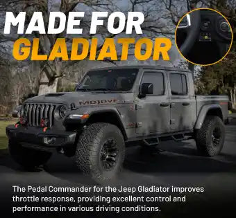 Pedal Commander® for Jeep Gladiator