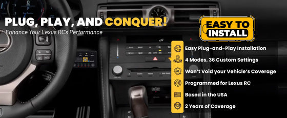 Pedal Commander für Lexus RC