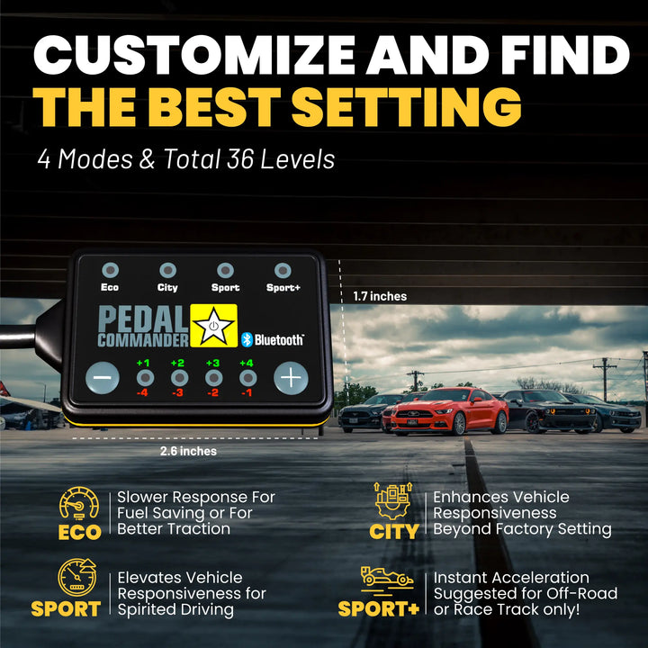 Pedal Commander® Customize settings