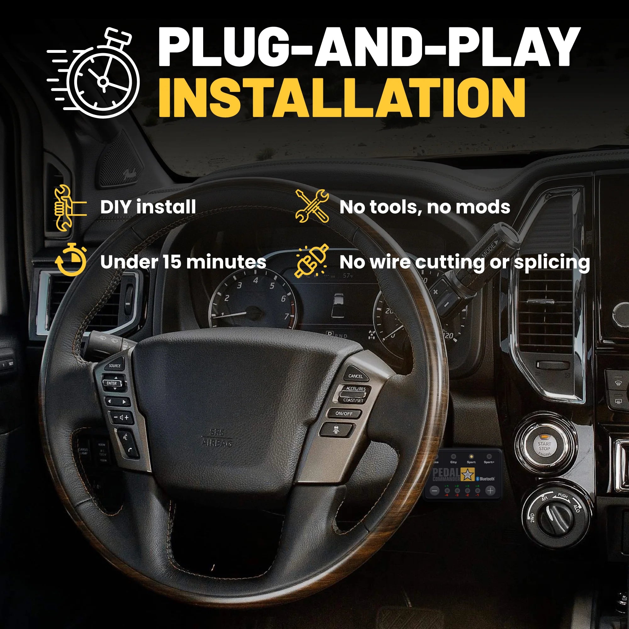 Pedal Commander für Nissan Titan