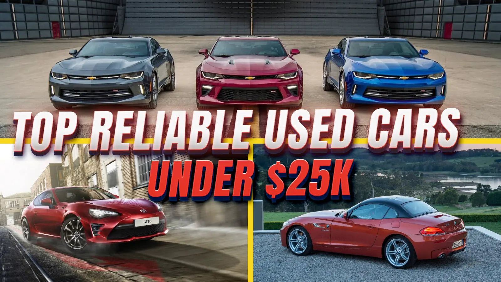 Top Reliable Used Sports Cars for Under $25K: Budget-Friendly Picks