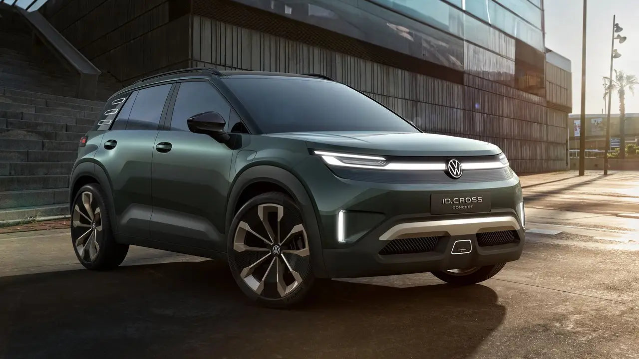 Volkswagen ID. CROSS Concept: Kompakter Komfort trifft auf elektrisches Nutzfahrzeug
