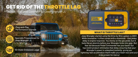 Wie wird der Pedal die Leistung Jeep Wrangler? verbessern