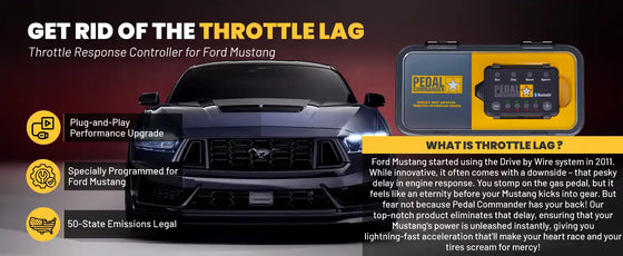 Wie wird der Pedal Commander die Leistung Ihres Ford Mustang  verbessern?