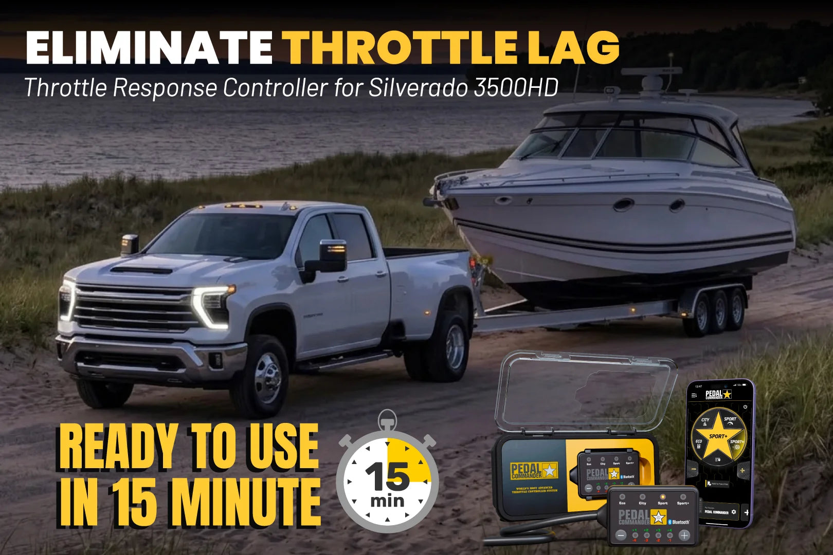 Pedal Commander für Chevrolet Silverado 3500