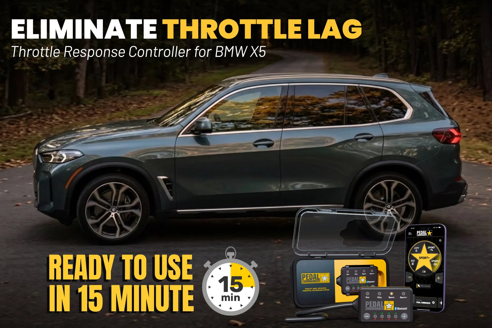 Pedal Commander for BMW X5