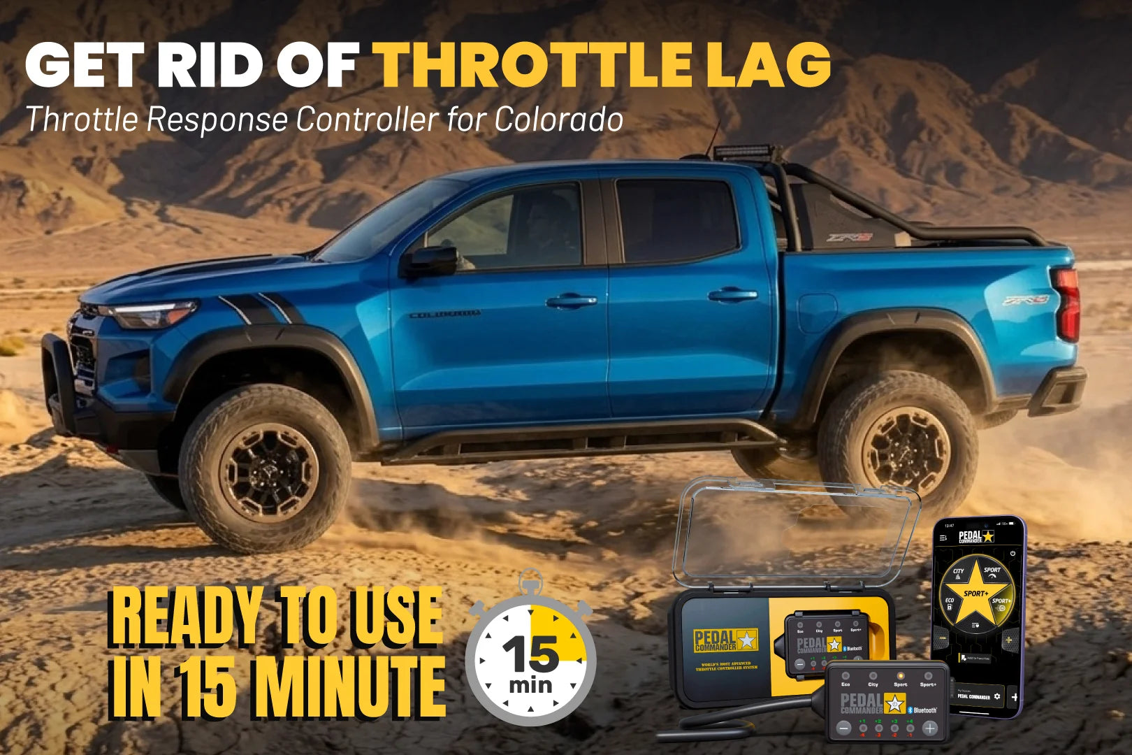 Pedal Commander for Chevrolet Colorado