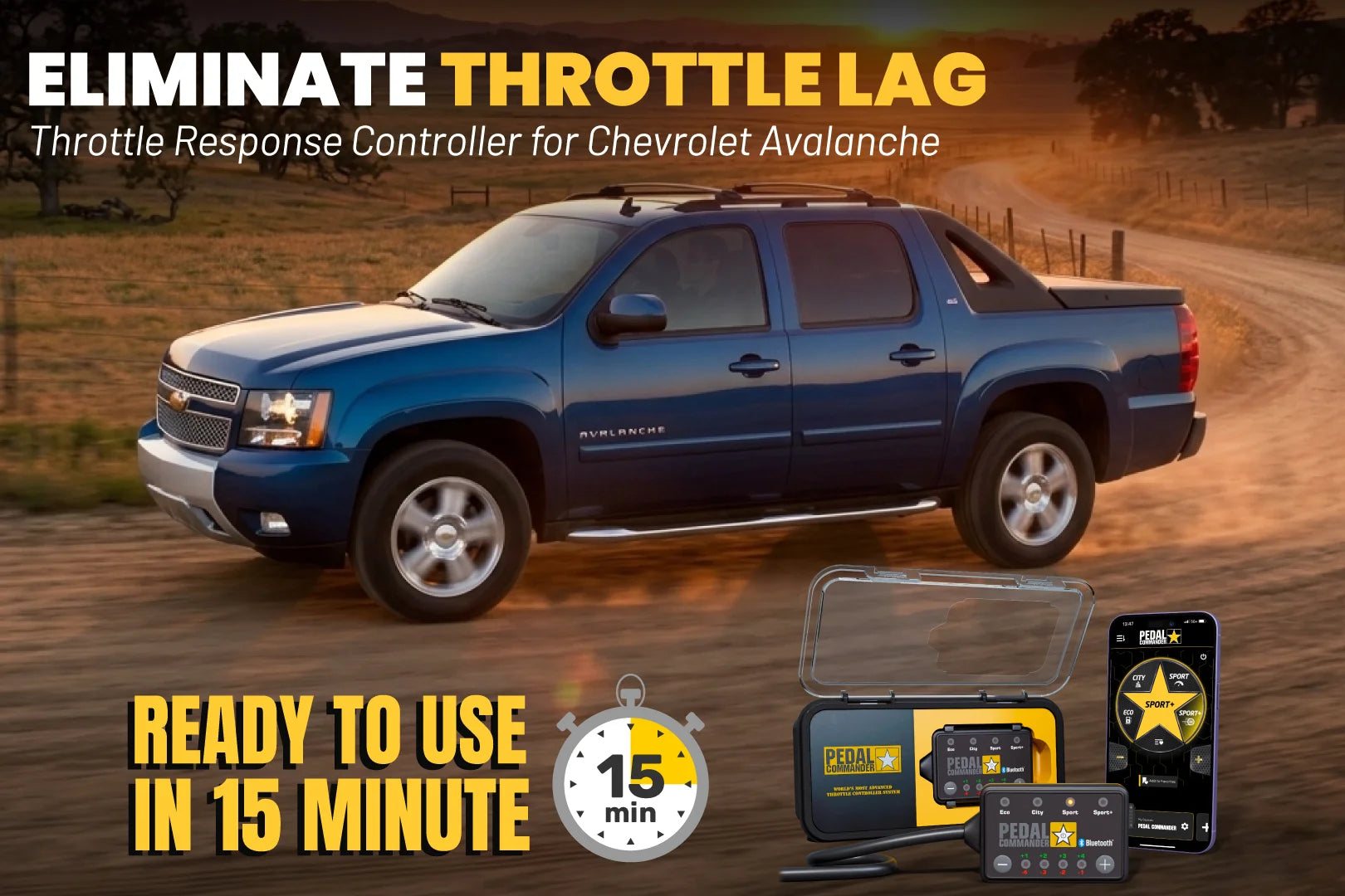 Pedal Commander für Chevrolet Avalanche