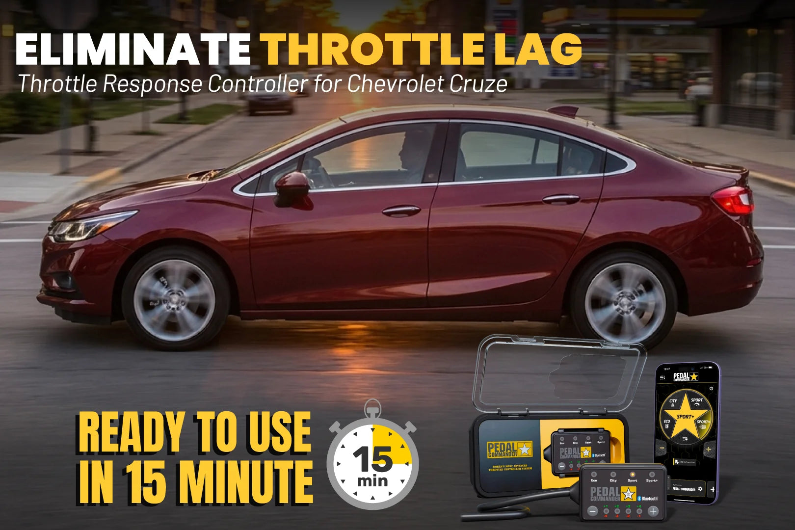 Pedal Commander für Chevrolet Cruze