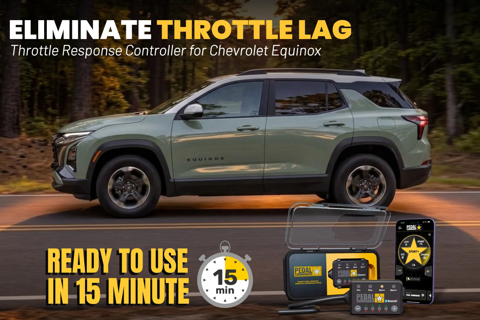 Pedal Commander für Chevrolet Equinox