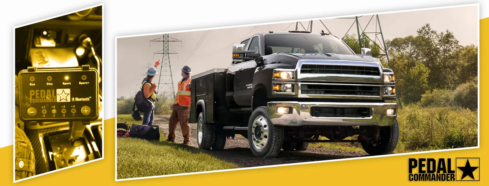 Pedal Commander für Chevrolet Silverado Chassis Cabs (4500 HD/5500HD/6500HD)