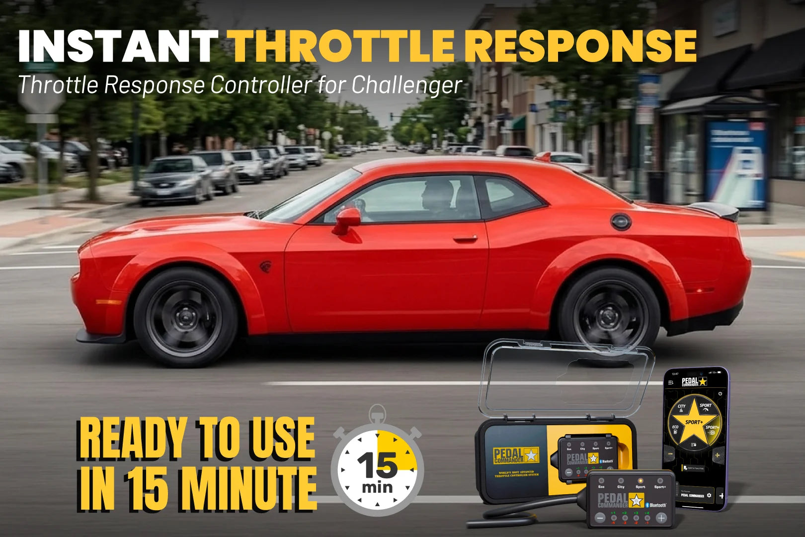 Pedal Commander für Dodge Challenger 
