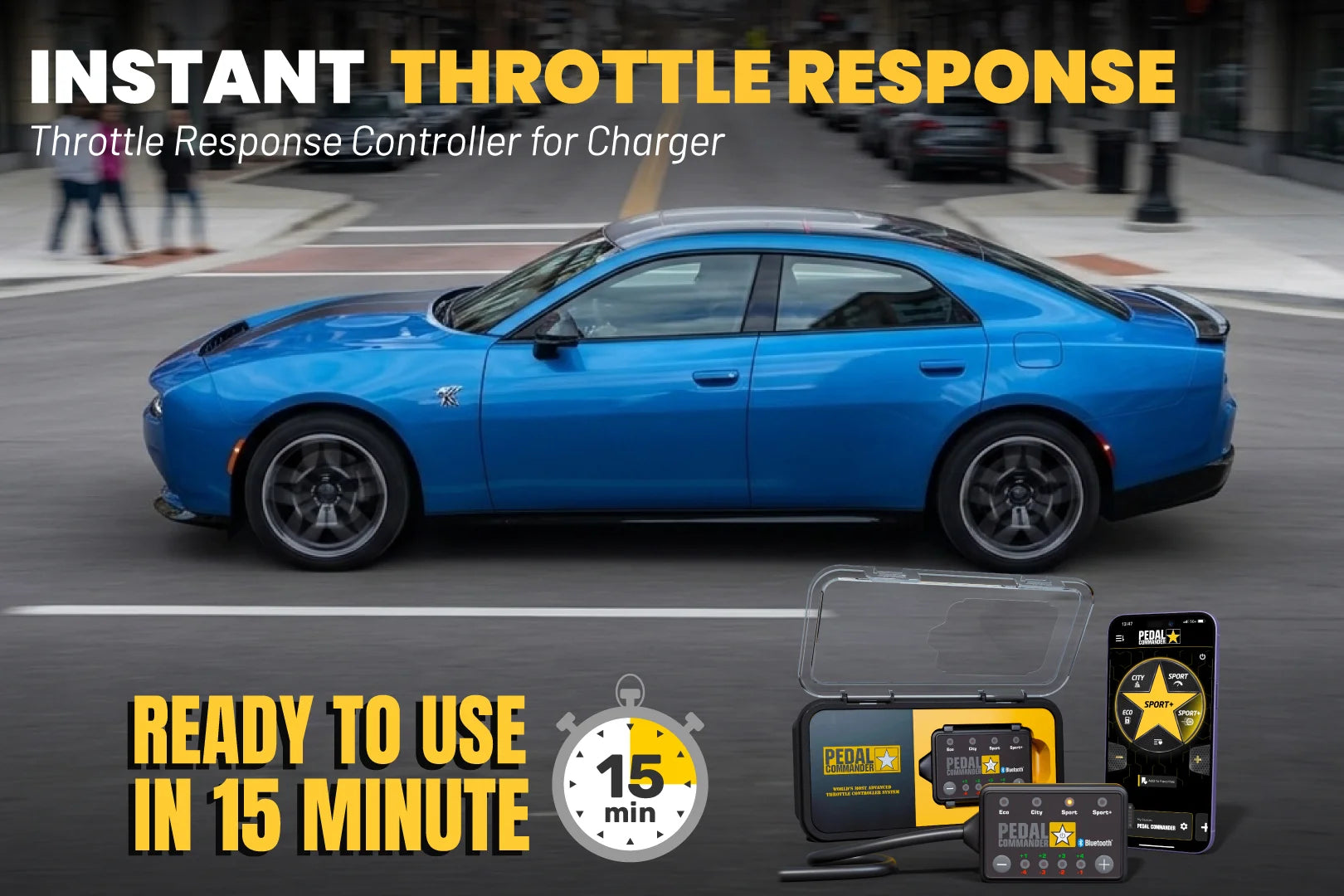 Pedal Commander für Dodge Charger 