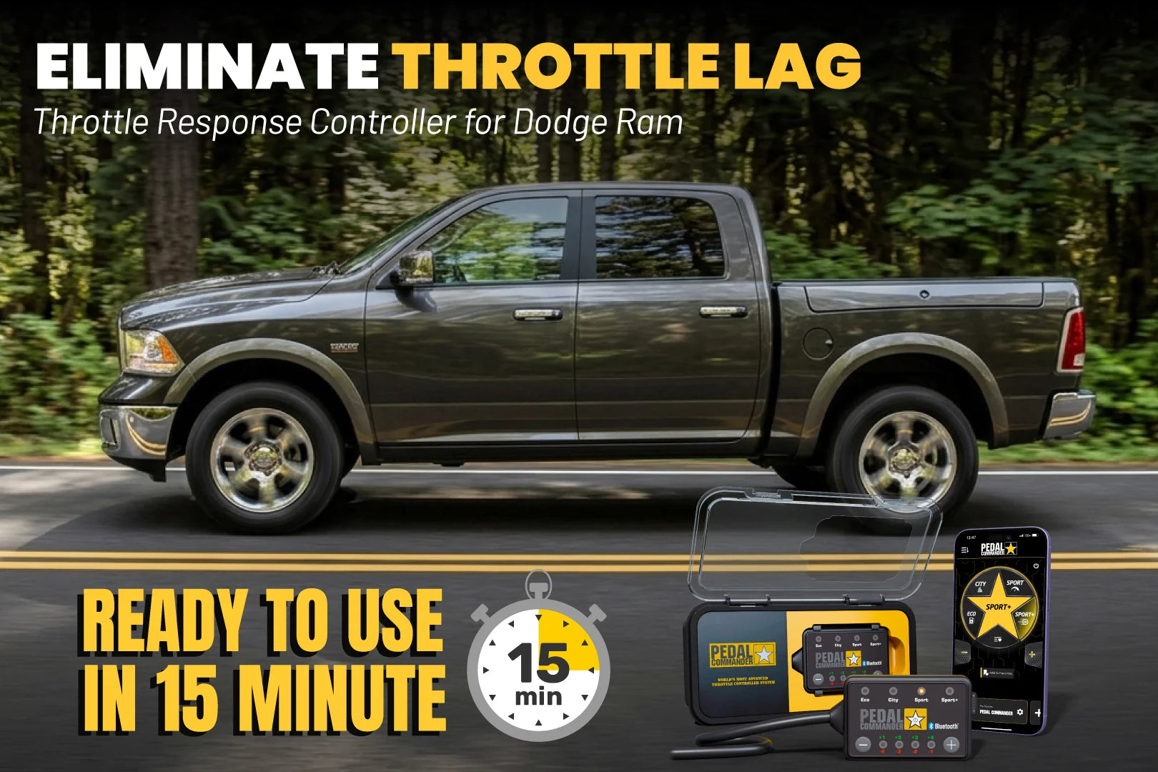 Pedal Commander für Dodge RAM
