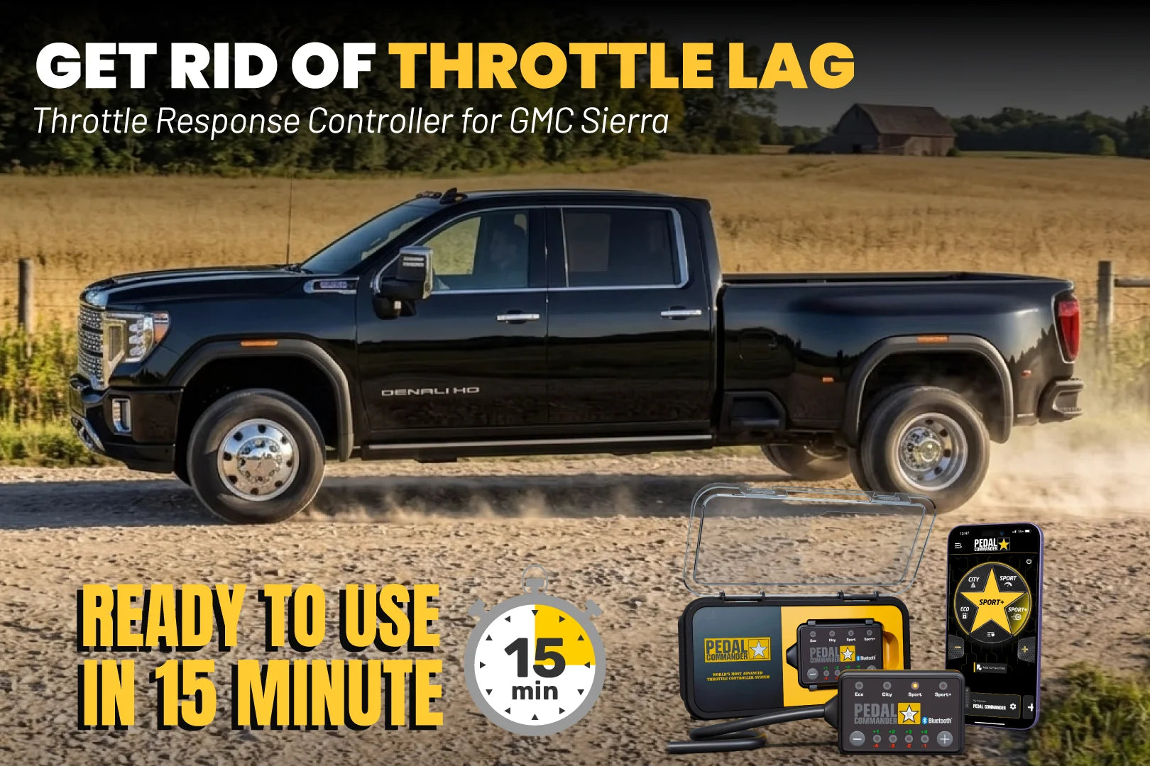 Pedal Commander für GMC Sierra 3500HD