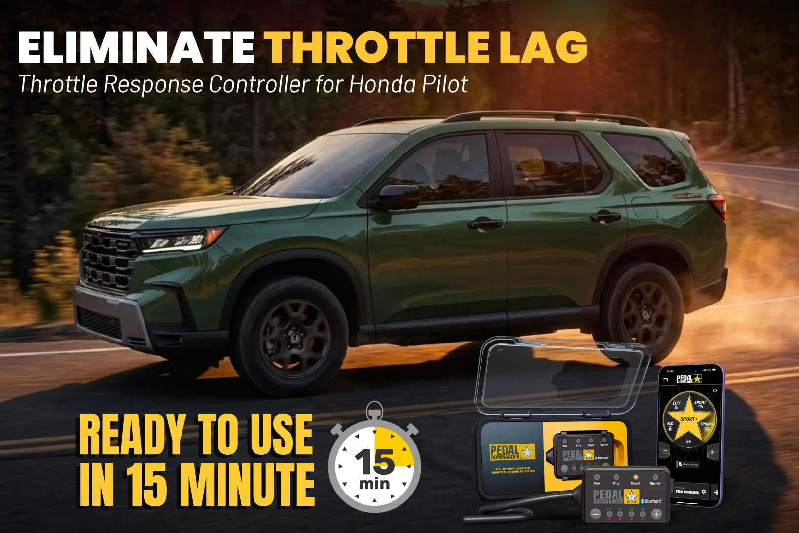 Pedal Commander für Honda Pilot