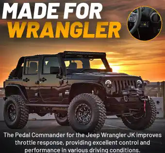 Pedal Commander für Jeep Wrangler 