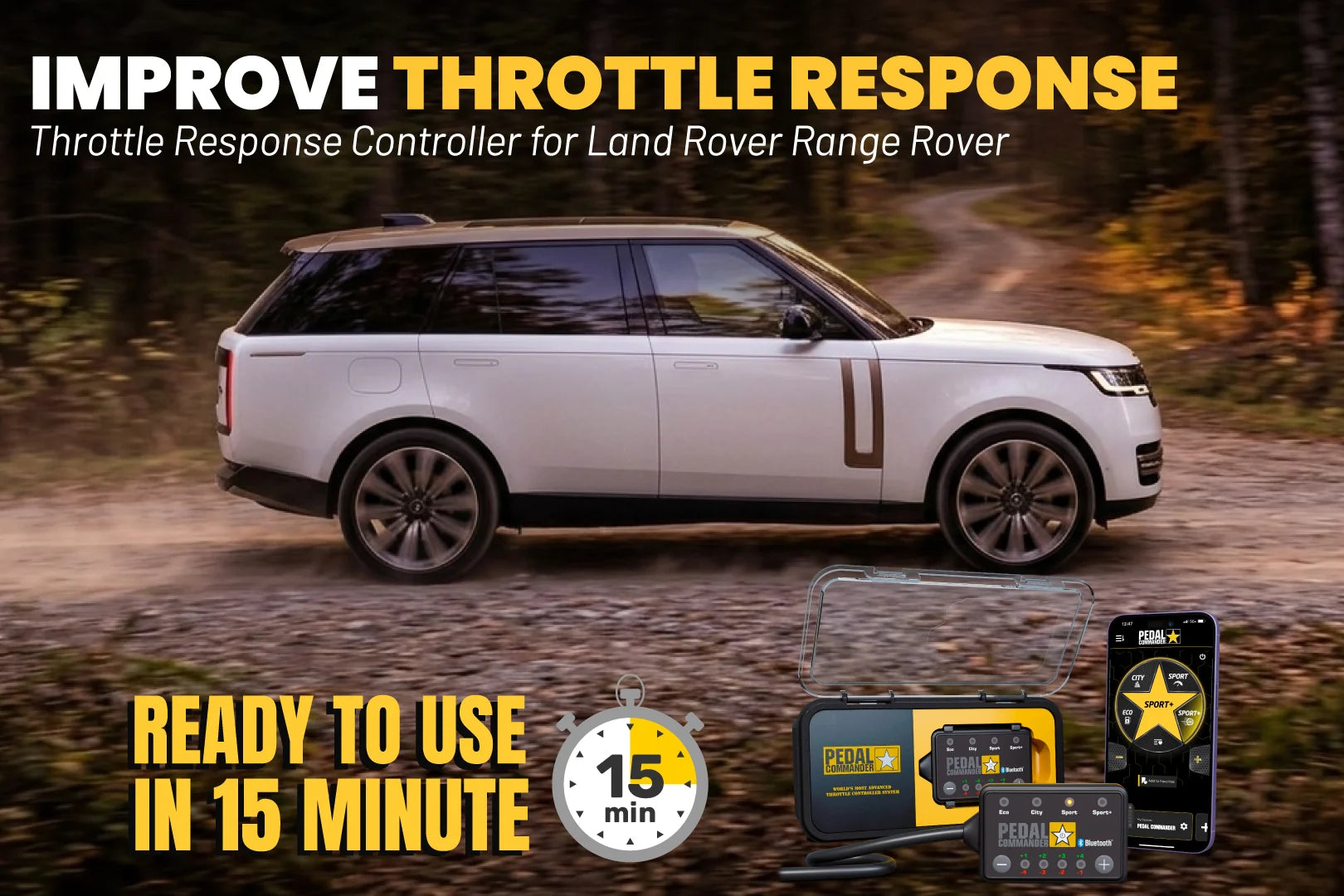 Pedal Commander für Land Rover Range Rover
