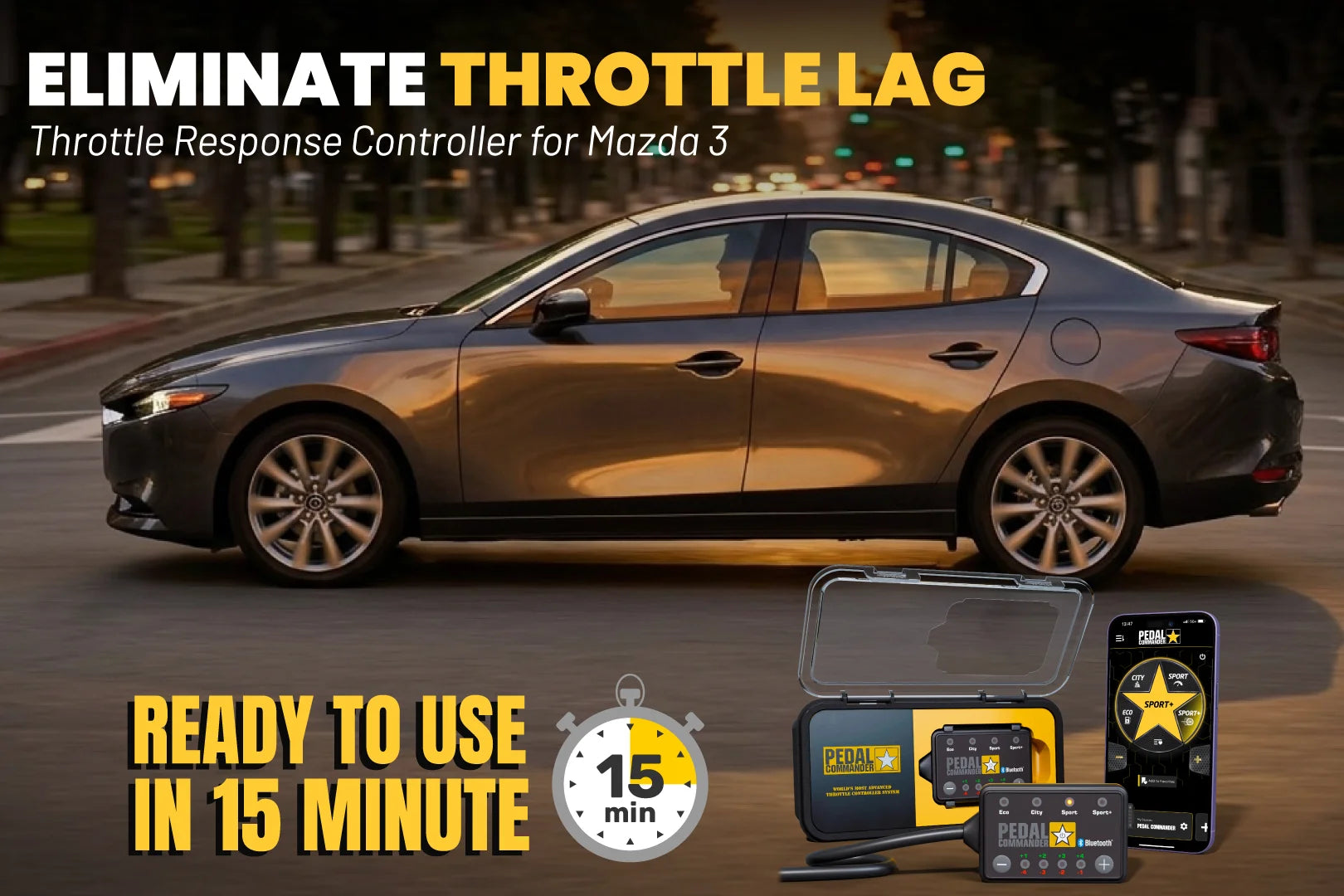Pedal Commander für Mazda 3