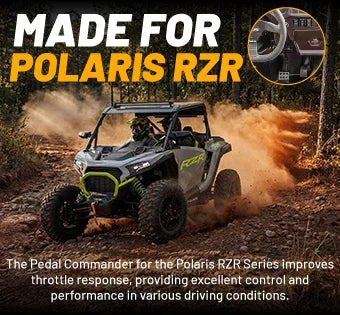 Pedal Commander for Polaris RZR | Throttle Response Controller 