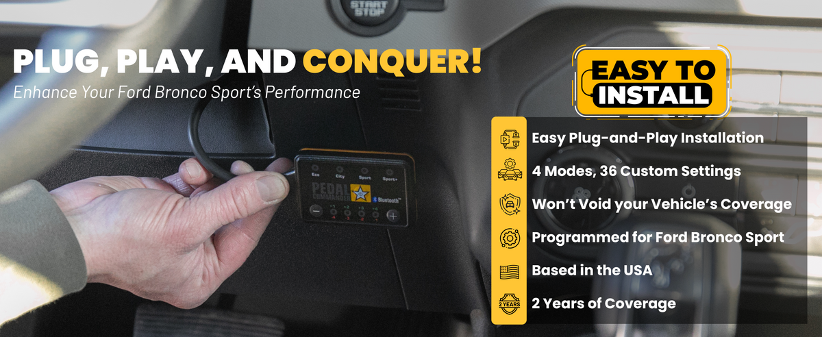 Pedal Commander für Ford Bronco Sport 