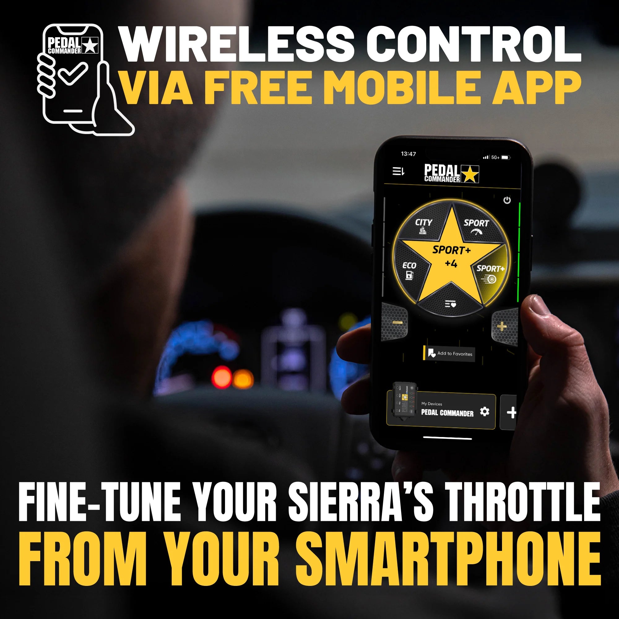 Pedal Commander für GMC Sierra 2500HD