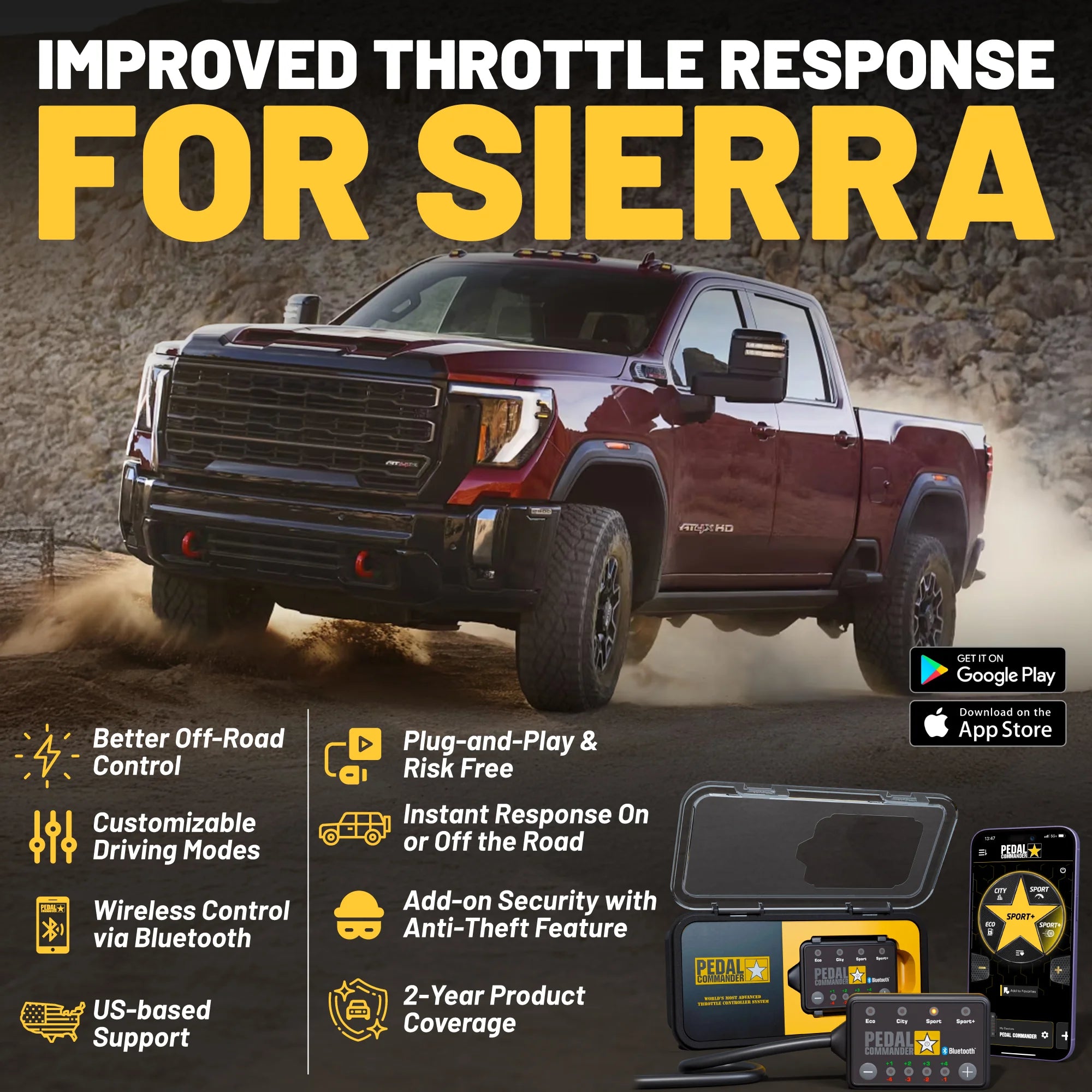 Pedal Commander für GMC Sierra 2500HD