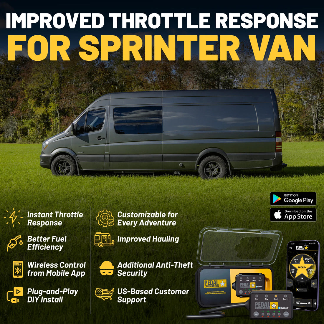 Pedal Commander® für Mercedes Sprinter 