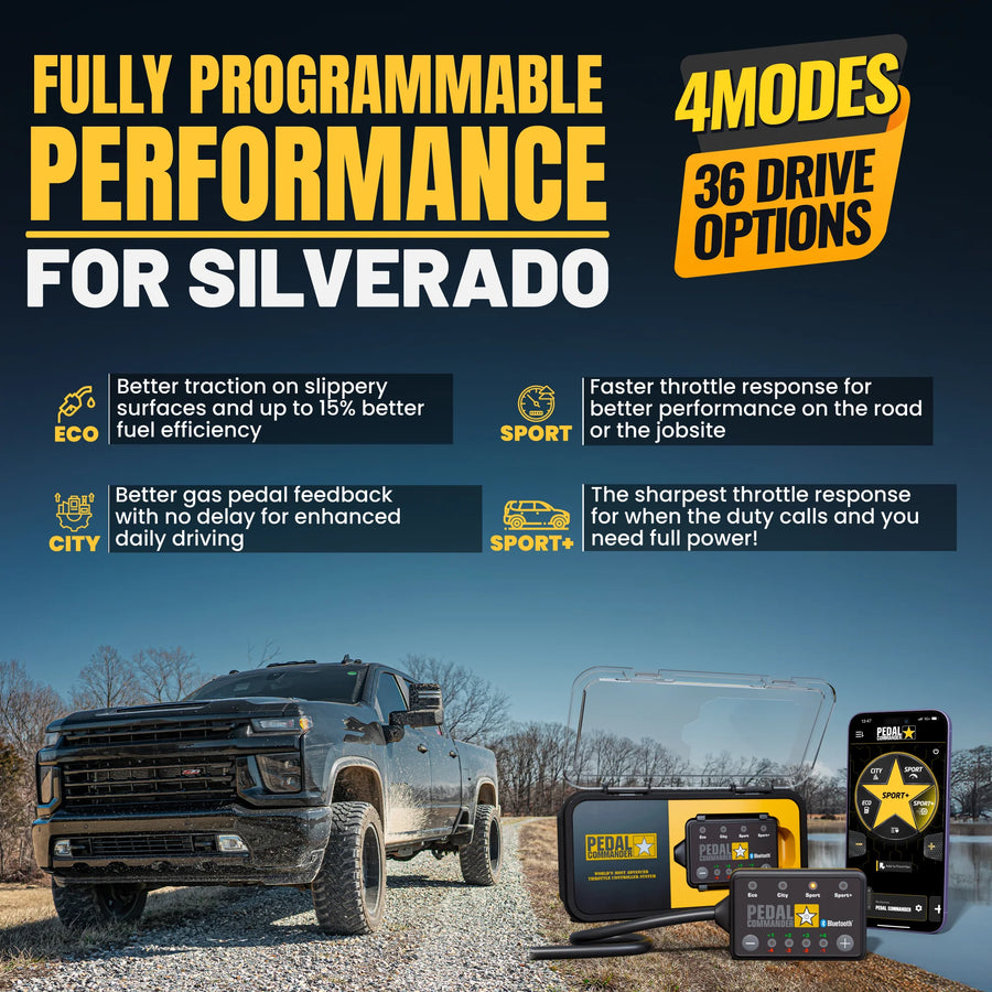 Pedal Commander für Chevrolet Silverado 3500HD