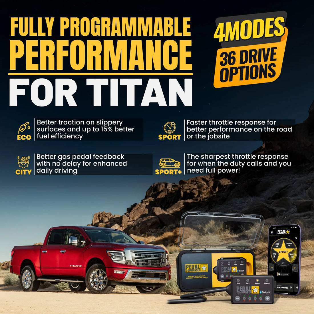 Pedal Commander® für Nissan Titan 