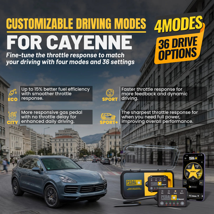 Pedal Commander für Porsche Cayenne