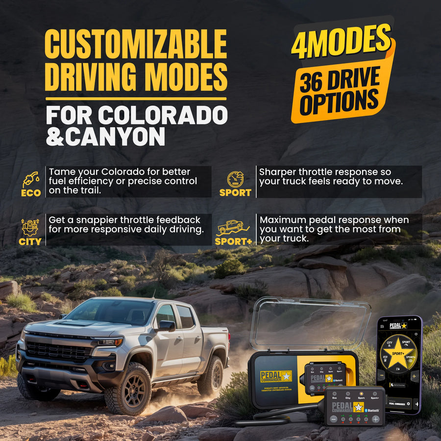 Pedal Commander für GMC Canyon