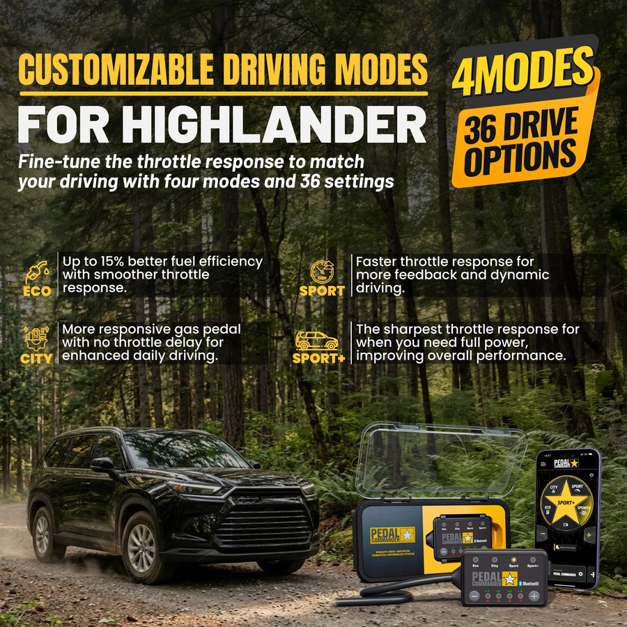 Pedal Commander für Toyota Highlander