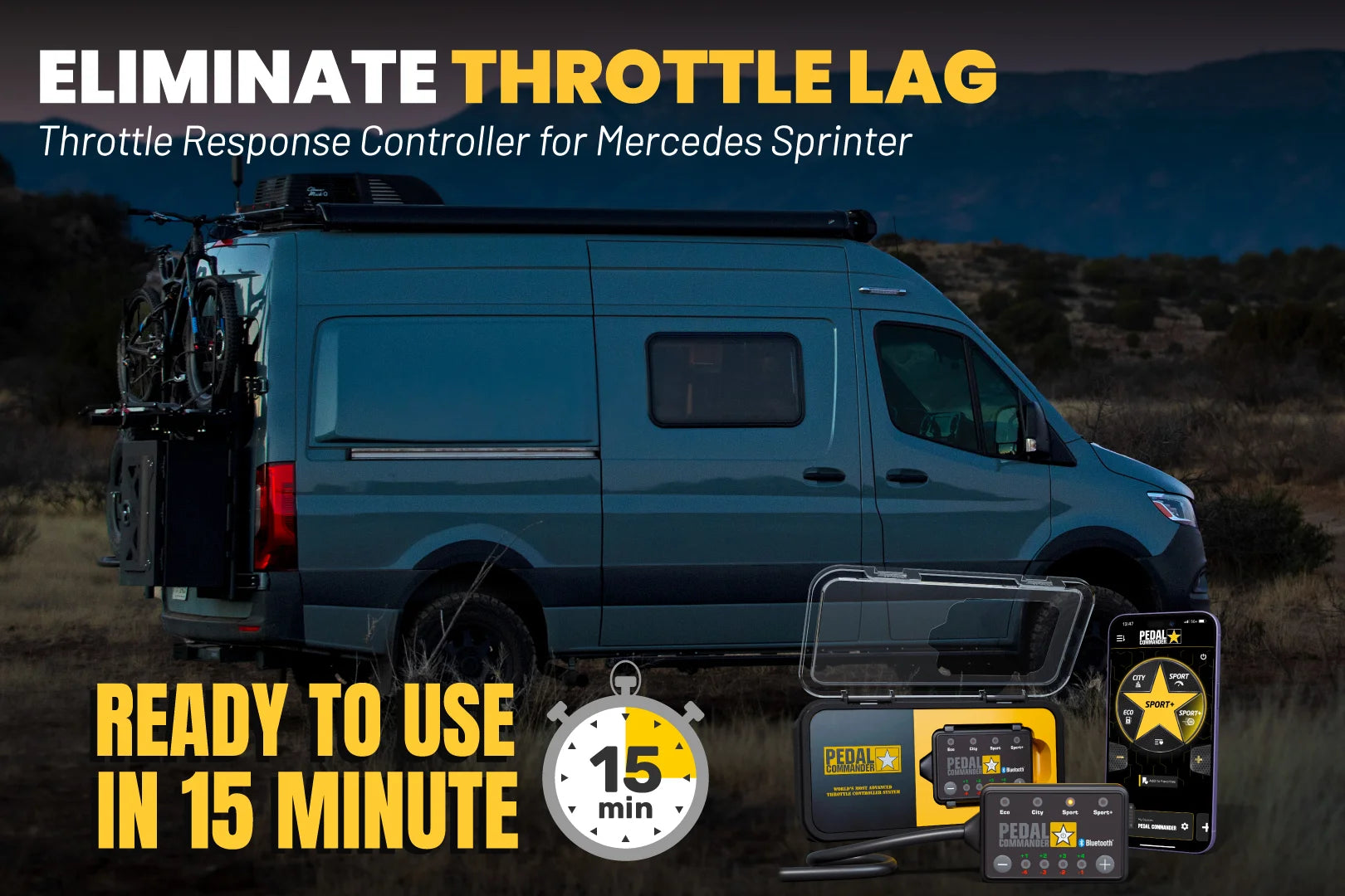 Pedal Commander für Mercedes Sprinter 