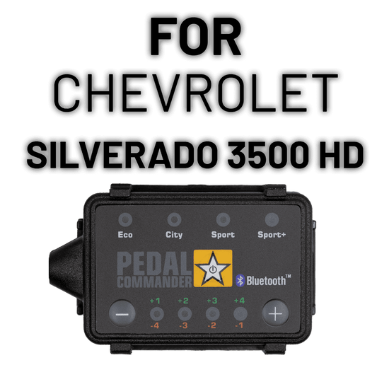 Solve your acceleration problems with Pedal Commander for Chevrolet Silverado 3500