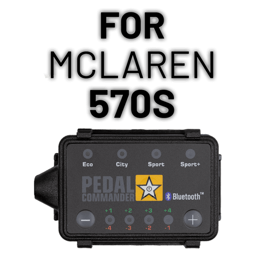 Solve your acceleration problems with Pedal Commander for McLaren 570S