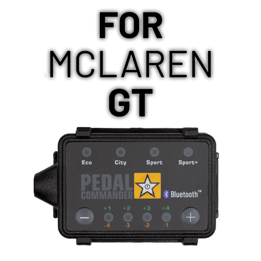 Solve your acceleration problems with Pedal Commander for McLaren GT