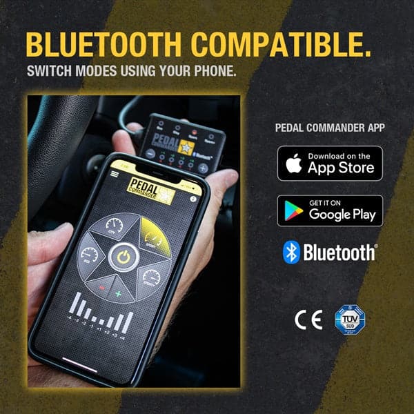 Merchant Pedal Commander PC16 is Bluetooth compatible and that means you can use it from your smartphones easily