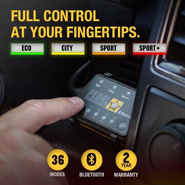 Merchant Pedal Commander PC10 has four modes and nine sensitivity modes in each to find the best driving experience