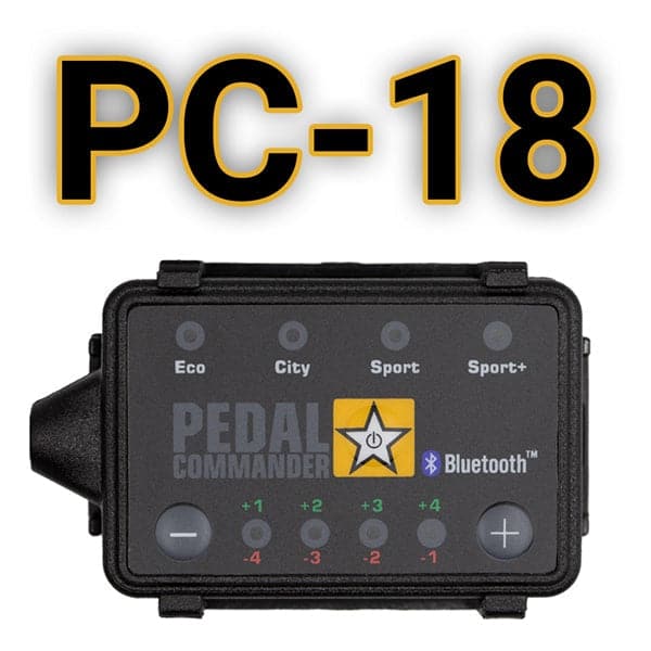 Merchant Pedal Commander PC18 product image includes buttons and mode options